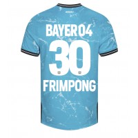 Billiga Bayer Leverkusen Jeremie Frimpong #30 Tredje fotbollskläder 2023-24 Kortärmad